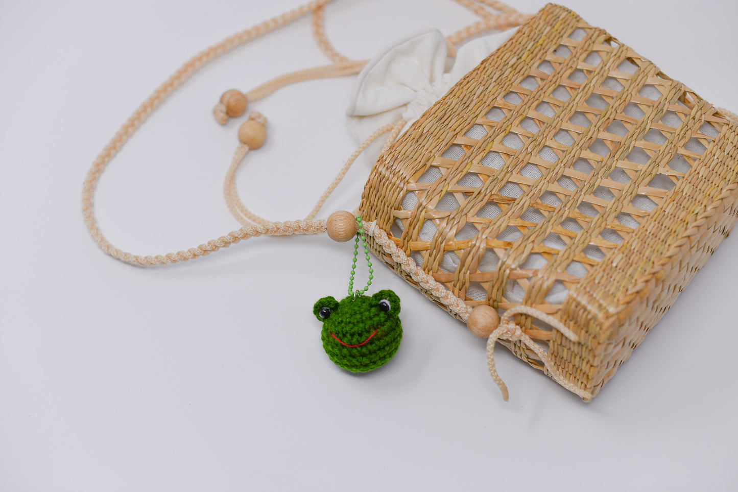Mini animal head keychain.