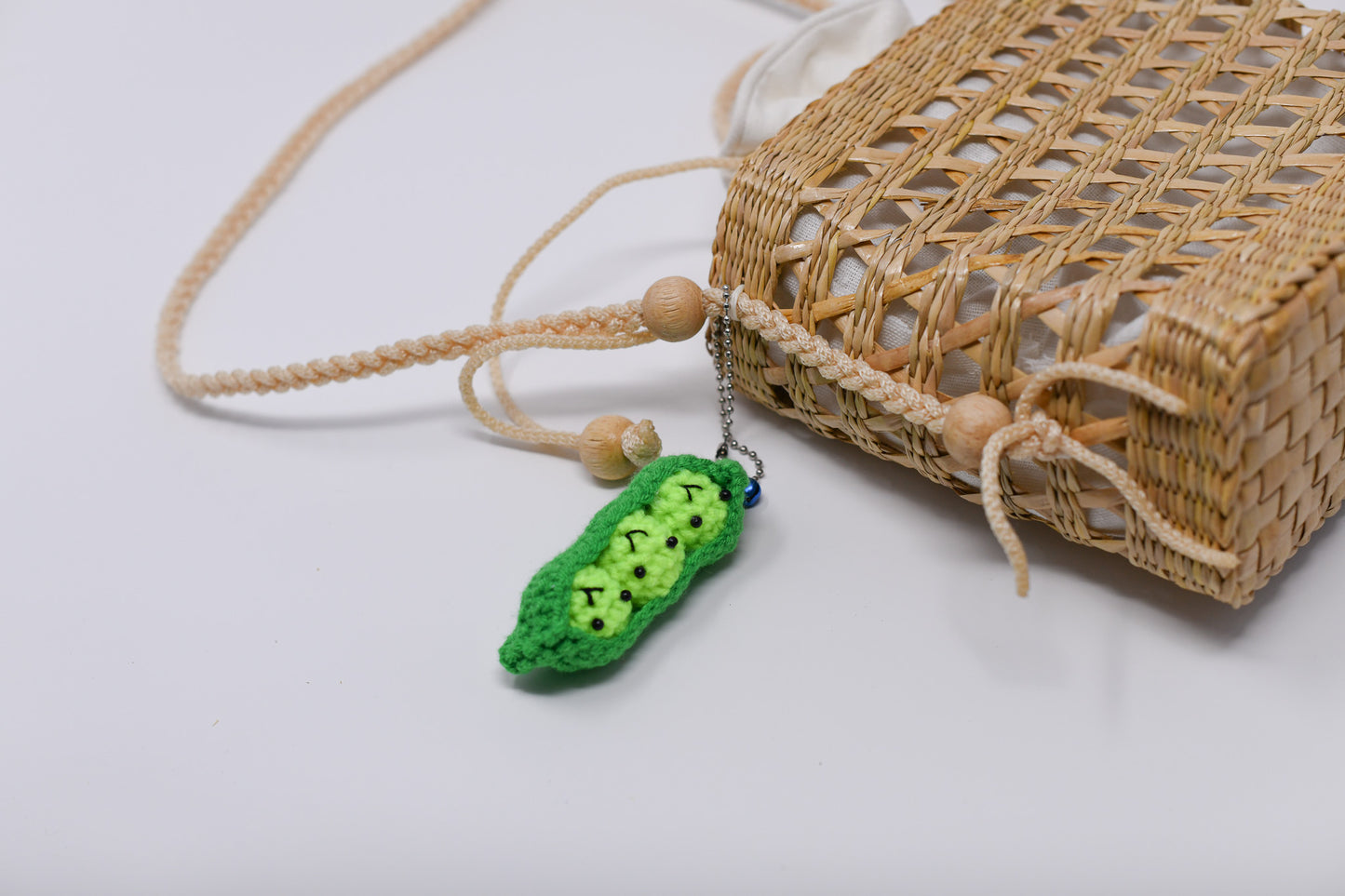 Peas Keychain